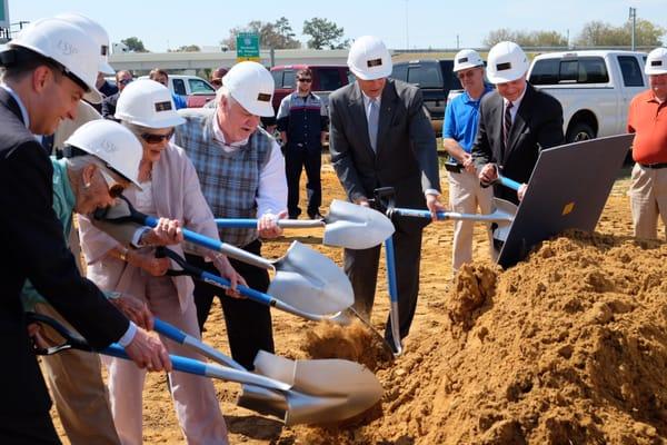 Ground Breaking for new dealership.