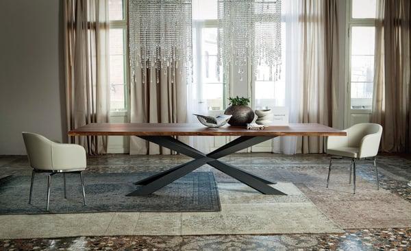 Spyder Wood Dining Table By Cattelan Italia