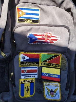 Yay!! Got Cuba  patch added to my travel backpack excellent job Appian Cleaners !