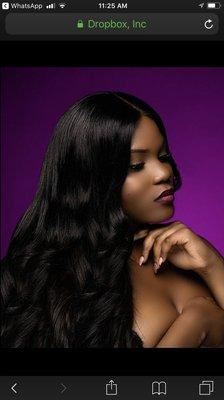 Brazilian body wave hand curls