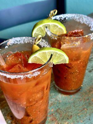 Harissa Bloody Marys!