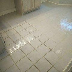 Tile cleaning during photos