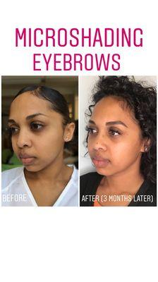 Microshading Eyebrows