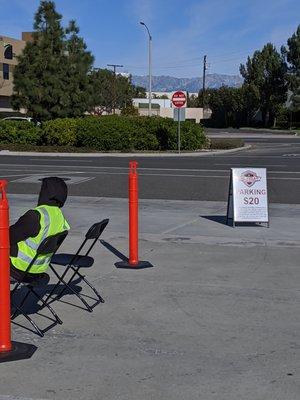 $20 to park at the facility to watch little boys play volleyball.