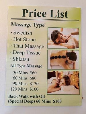 Oasis spring massage