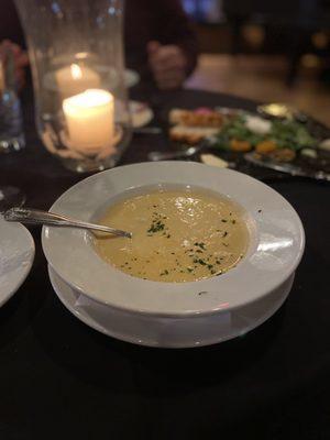 Sherry lobster Bisque soup