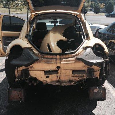 Beetle- During Repair