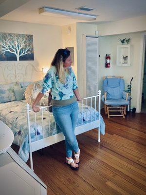 One of Two of the birthing rooms available.