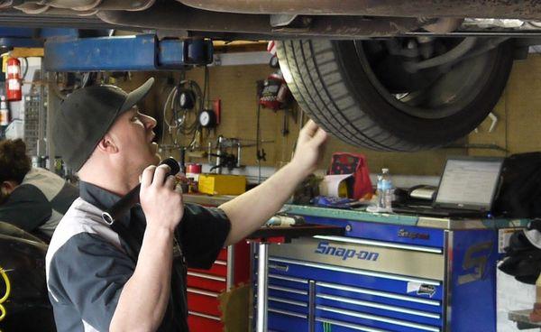 Do you inspect your tires carefully? Don't worry- Todd does!