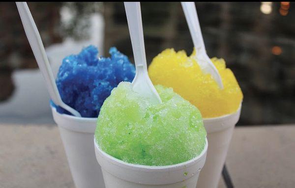 snow cones