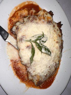 Chicken parmigiana