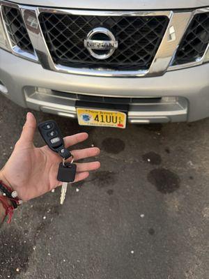 nissan key and fob