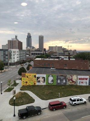 Skyline of Omaha