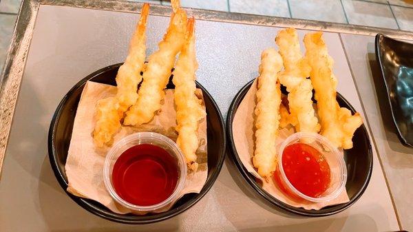 Shrimp Tempura and Calamari Tempura!!