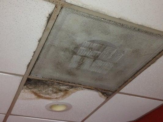 Moldy ceiling