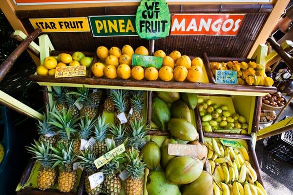 Hawaiian Fruit Stand