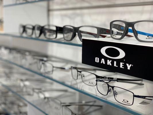 Waiting to be filled with your prescription: our partners carry men's, women's, and (an awesome collection of) children's frames.