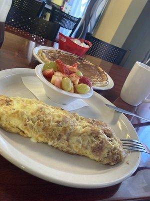 Corned Beef Hash Omelette