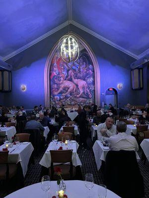 Upstairs dining room