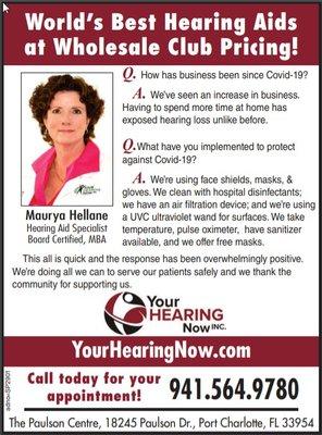 Your Hearing Now