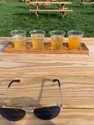 Cider flight