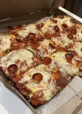 Sicilian pizza