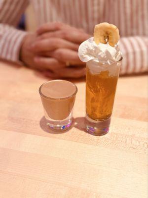 PB & J & Sundae Funday shots!  So good