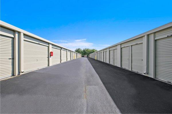 Drive-up storage units available