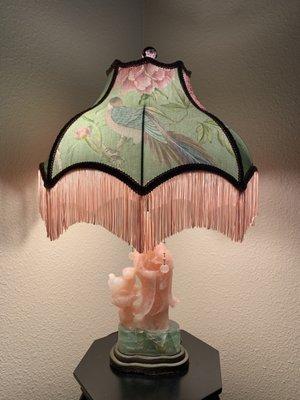 Asian antique lamp