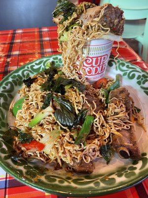 Mee Goreng Kee Mao w/ Pork