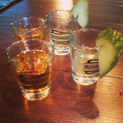 Whiskey Pickle Shots