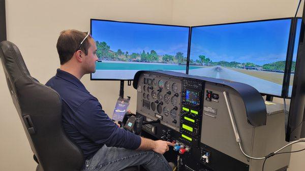 Single Engine flight simulator