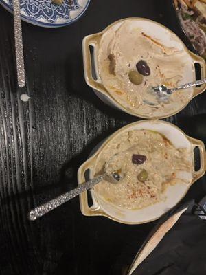 Hummus, Baba Ghanoush