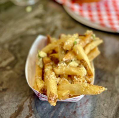 Garlic fries.