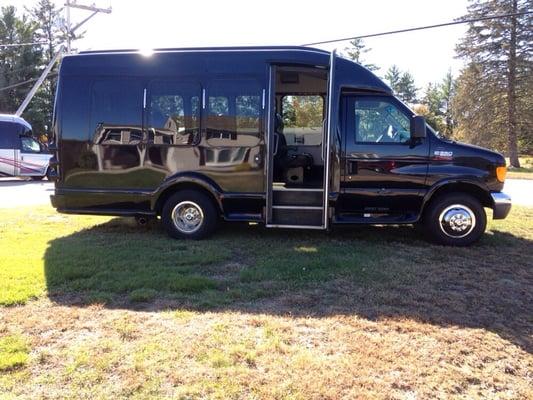 14 passenger luxury Van