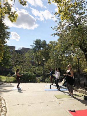 Barre in the Park