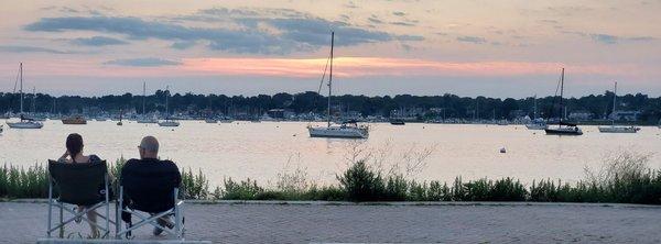 Beautiful sunsets by Great Kills Park