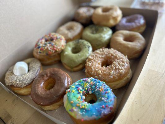 Rainbow Donuts