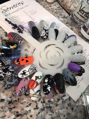 Nail art samples