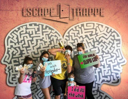 Fun Times at Escape Trappe Escape Rooms!