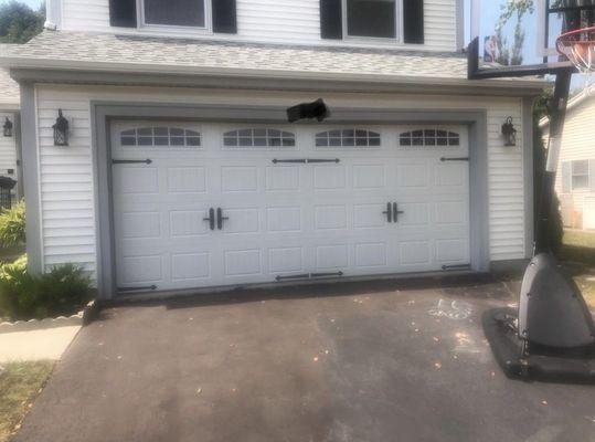 New garage door