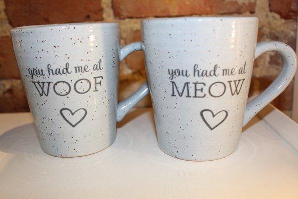 Are you a cat person or dog person? We have critter cups and accessories for both animals