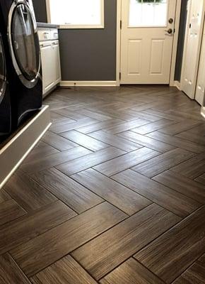 Herringbone pattern