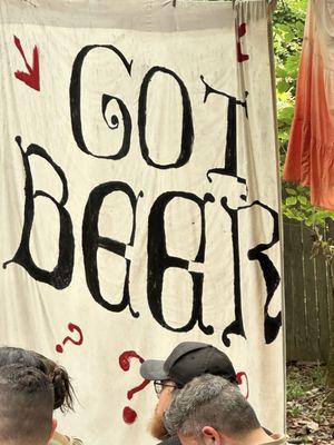 Washing well wench show sign