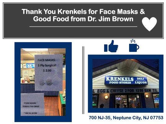 Special Thanks to Krenkels Day-Nite for being an Outstanding Business