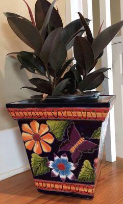 Beautiful Mexican Pot. Stunning colors!