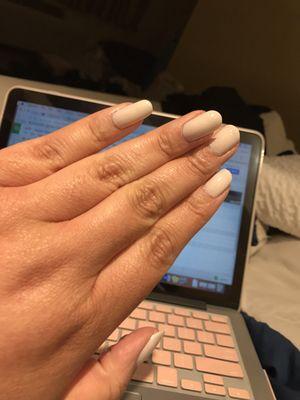 She did a great job on my manicure and I love this color!