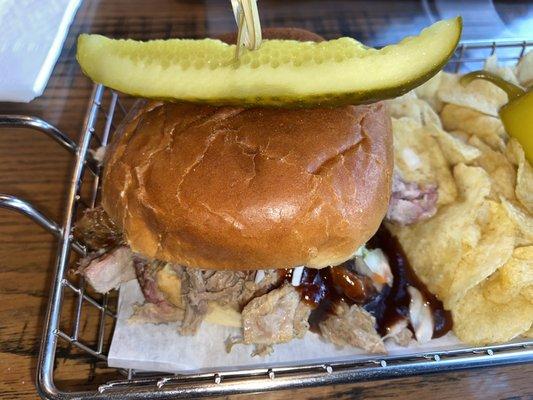 Pulled BBQ Pork Sandwich