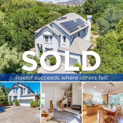 Originally listed by another agent for $1,145,000 it did not sell. The owner got frustrated & hired Roelof, who sold it for $1,225,000!