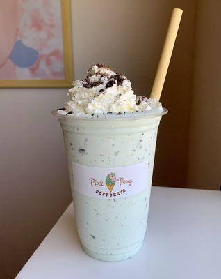 Mint chip shake